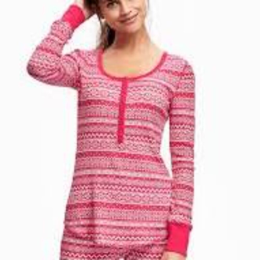 OLD NAVY Women's Scoopneck Long Sleeves Thermal Shirt - XL